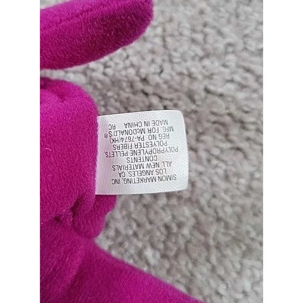 Ty‎ Beanie Babies Millennium Bear Plush Toy - Purple